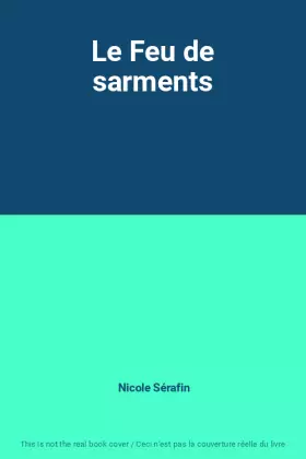 Couverture du produit · Le Feu de sarments