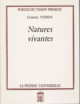 Couverture du produit · Natures vivantes