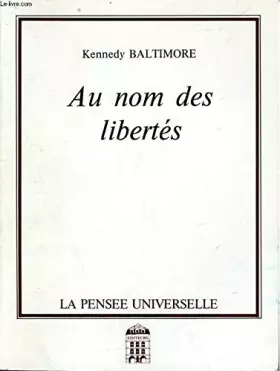 Couverture du produit · AU NOM DES LIBERTES