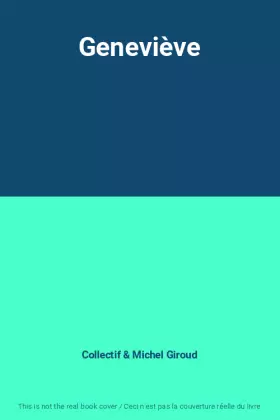 Couverture du produit · Geneviève