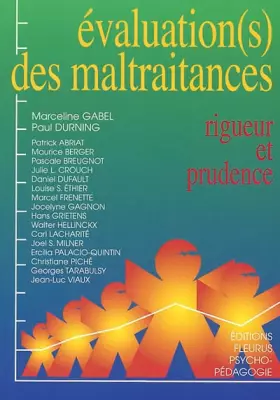 Couverture du produit · Evaluation(s) des maltraitances : Rigueur et prudence