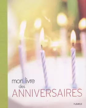 Couverture du produit · Mon livre des Anniversaires