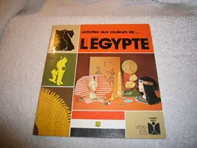 Couverture du produit · Activités aux couleurs de l'Égypte