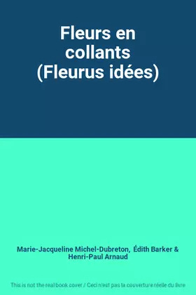 Couverture du produit · Fleurs en collants (Fleurus idées)