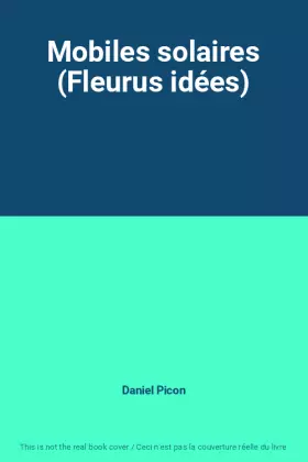 Couverture du produit · Mobiles solaires (Fleurus idées)