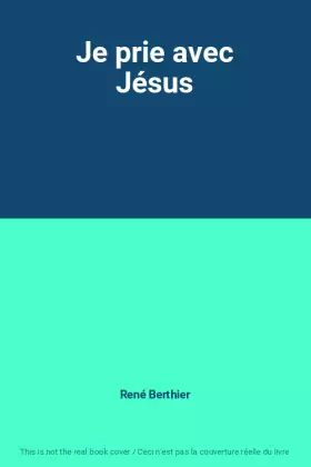 Couverture du produit · Je prie avec Jésus