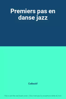 Couverture du produit · Premiers pas en danse jazz