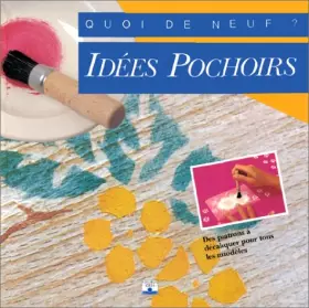Couverture du produit · Idées pochoirs : Quoi de neuf ?