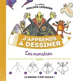 Couverture du produit · J'apprends à dessiner les monstres