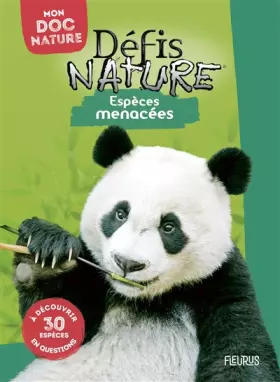 Couverture du produit · Espèces menacées