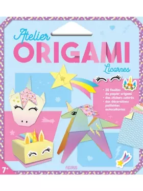 Couverture du produit · Atelier origami - Licornes
