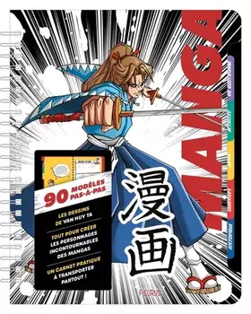 Couverture du produit · Manga - 90 modèles en pas-à-pas