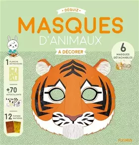 Couverture du produit · Masques d'animaux à décorer