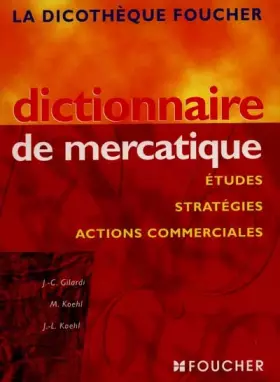 Couverture du produit · Dictionnaire de mercatique