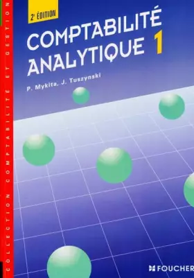 Couverture du produit · Comptabilité analytique 1 : Contrôle de gestion, 2e édition