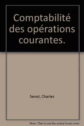 Couverture du produit · La Comptabilité des opérations courantes
