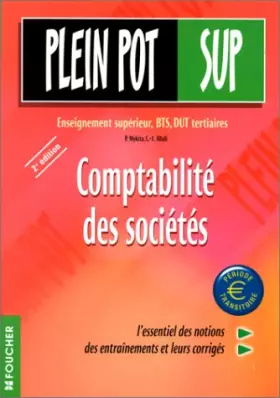 Couverture du produit · Plein pot : comptabilité des sociétés