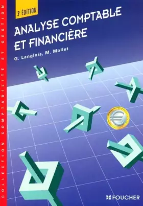 Couverture du produit · Analyse comptable et financière, 3e édition