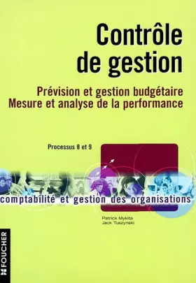 Couverture du produit · Contrôle de gestion