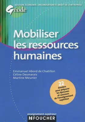 Couverture du produit · Géode : Mobiliser les ressources humaines