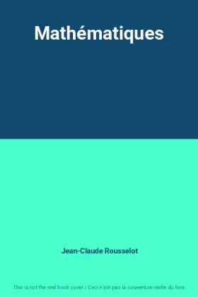 Couverture du produit · Mathématiques