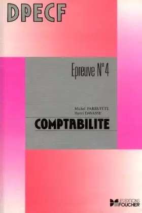 Couverture du produit · Dpecf compta uv4 112696