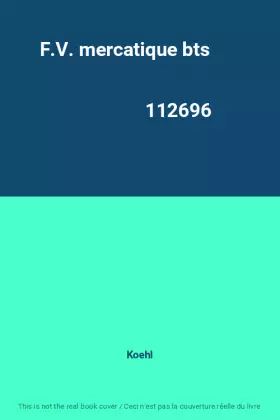 Couverture du produit · F.V. mercatique bts                                                                           112696
