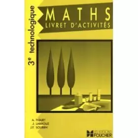 Couverture du produit · Maths, 3e technologique