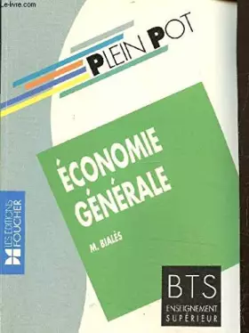 Couverture du produit · Economie générale, BTS enseigement supérieur