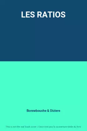 Couverture du produit · LES RATIOS