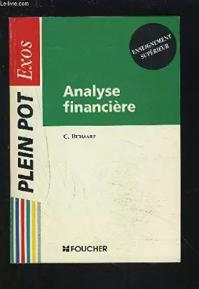 Couverture du produit · Analyse financière : Enseignement supérieur