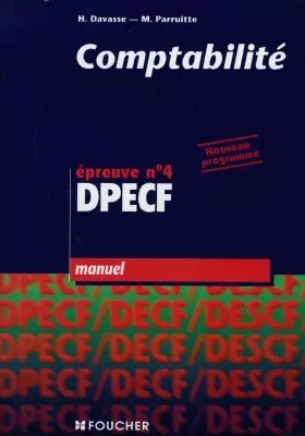 Couverture du produit · Comptabilite DPECF, épreuve numéro 4
