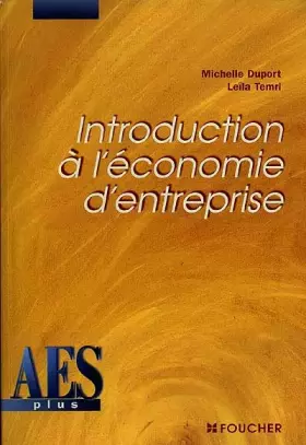 Couverture du produit · Introduction à l'économie d'entreprise