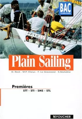 Couverture du produit · Plain sailing, 1ère (Ouvrage)