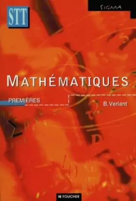 Couverture du produit · Mathématiques, premières STT
