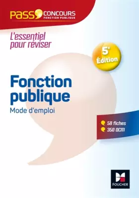 Couverture du produit · Fonction publique mode d'emploi