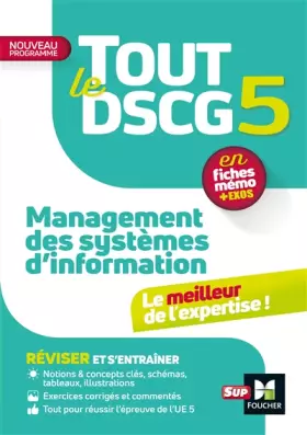 Couverture du produit · Tout le DSCG 5 - Management des systèmes d'information
