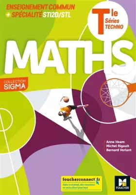 Couverture du produit · Sigma - MATHS Enseignement commun Tle + Spécialité STI2D-STL