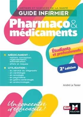 Couverture du produit · Guide infirmier pharmaco et médicaments - 2e édition