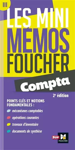 Couverture du produit · Les mini memos Foucher - Comptabilité - 2e édition - Révision