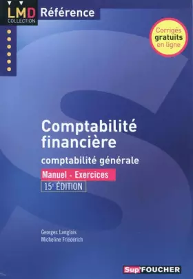 Couverture du produit · Comptabilité financière 15e édition