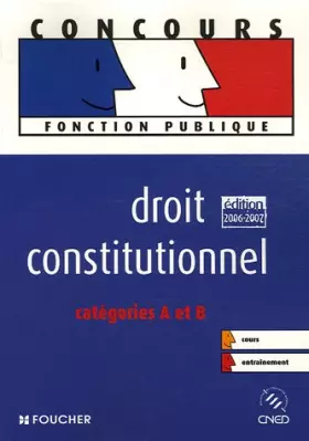 Couverture du produit · Droit constitutionnel Catégories A et B
