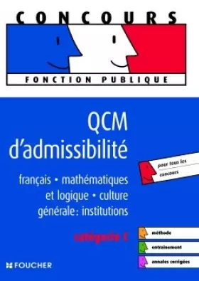 Couverture du produit · QCM d'admissibilité: Catégorie C