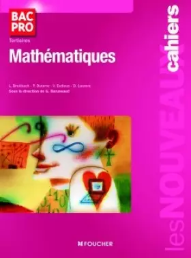 Couverture du produit · Mathématiques Bac Pro Tertiaires
