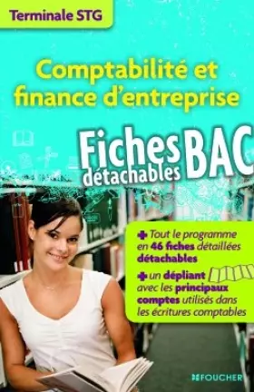 Couverture du produit · Comptabilité et finance d'entreprise Tle STG
