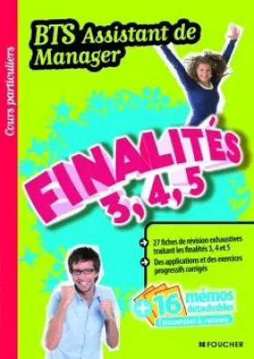 Couverture du produit · Finalités 3, 4, 5