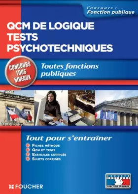 Couverture du produit · QCM de logique tests psychotechniques