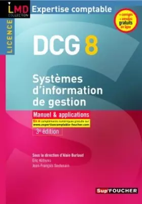 Couverture du produit · DCG 8 Systèmes d'information de gestion