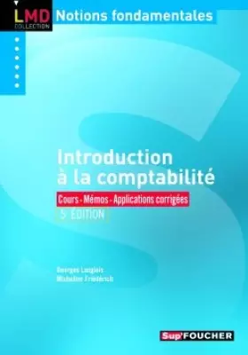 Couverture du produit · Introduction à la comptabilité 5e édition