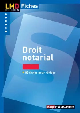 Couverture du produit · Droit notarial